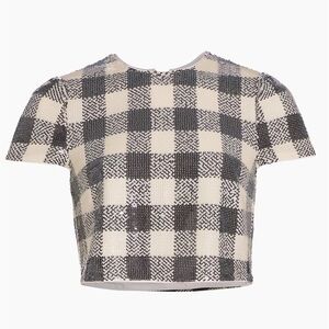 Toccin Elena Short Sleeve Sequin Top